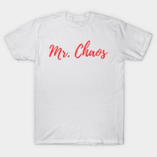 Mr. Chaos (red) T-Shirt